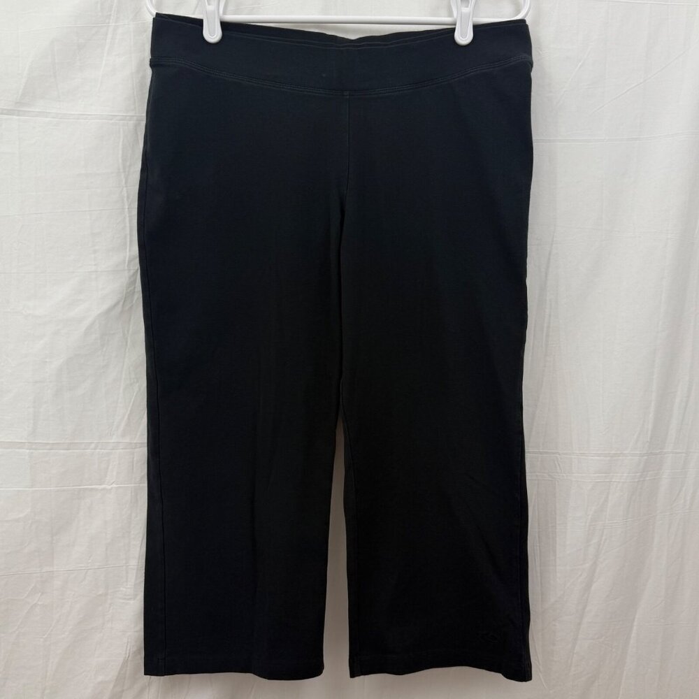 Champion Cropped Workout Leggings Women XL Black